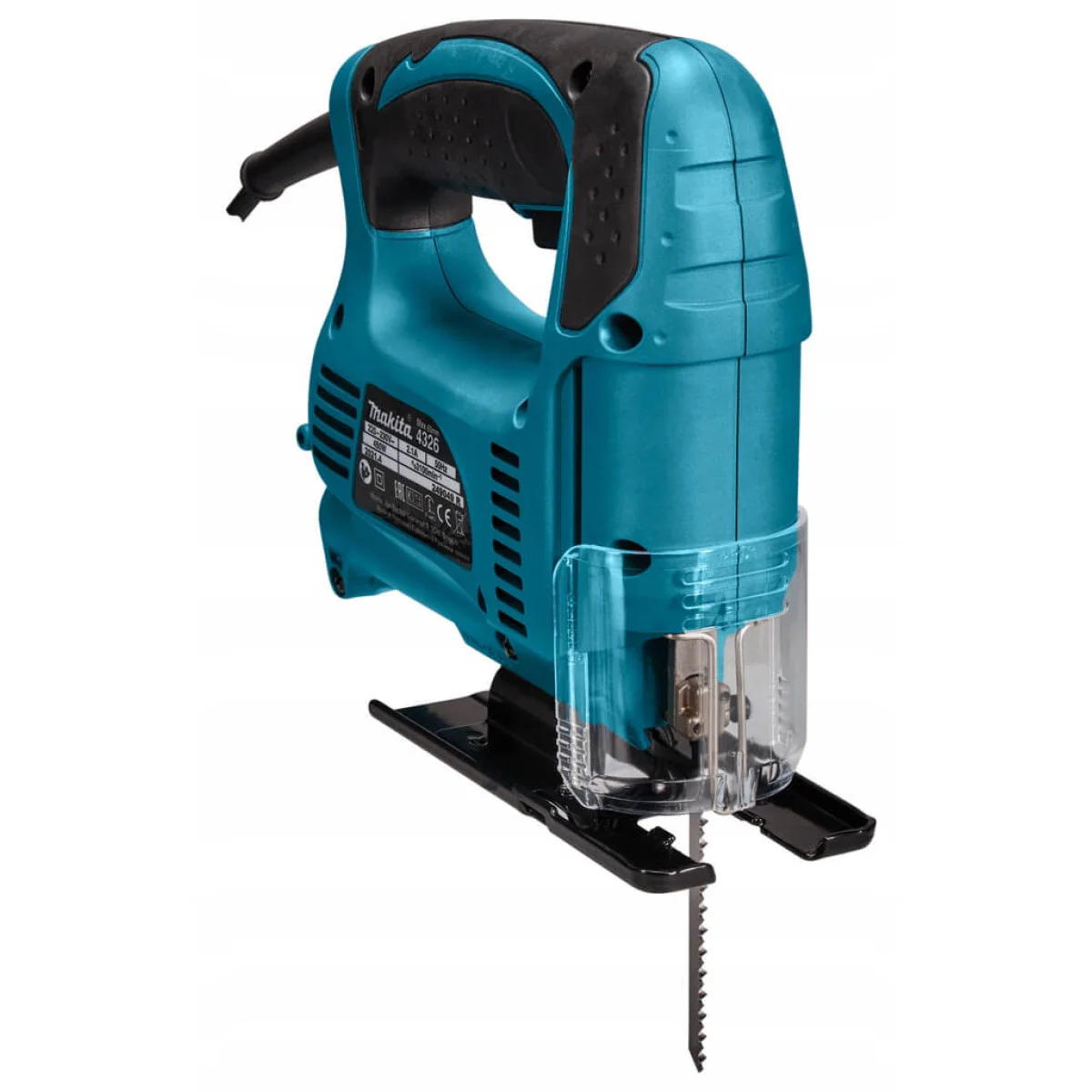 Прободен трион Makita 4326 - 450W, 18 мм, 3100об., 65 мм в дърво 4326 Прободен трион Makita 4326 - 450W, 18 мм, 3100об., 65 мм в дърво 4326