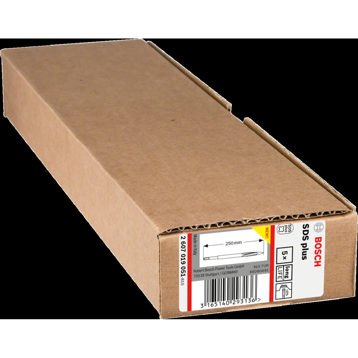 5 бр. Секач-шило  Bosch SDS plus 2607019051