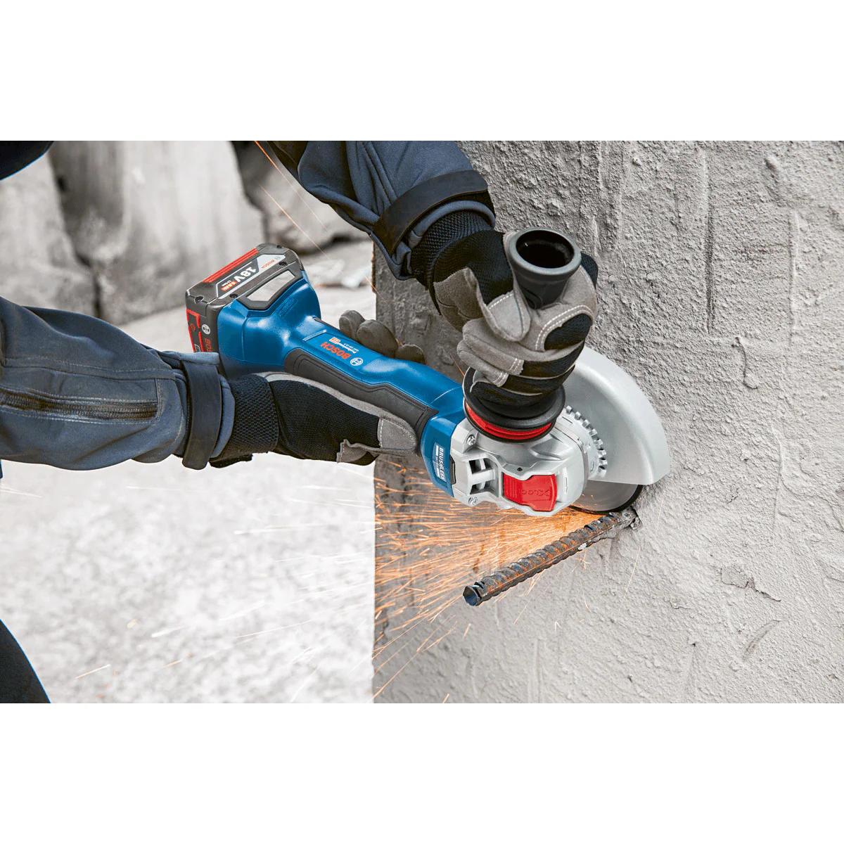Акумулаторен ъглошлайф с X-LOCK Bosch GWX 18V-10 P без батерия и зарядно 06019J4200 Акумулаторен ъглошлайф с X-LOCK Bosch GWX 18V-10 P без батерия и зарядно 06019J4200