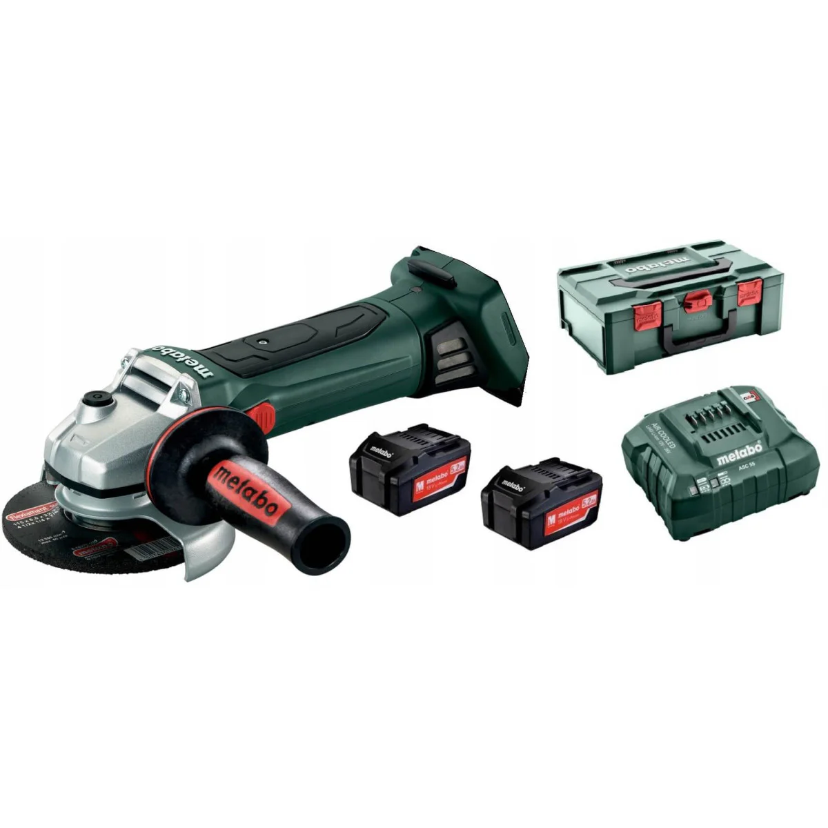 Акумулаторен ъглошлайф Metabo W 18 LTX 125 602174610