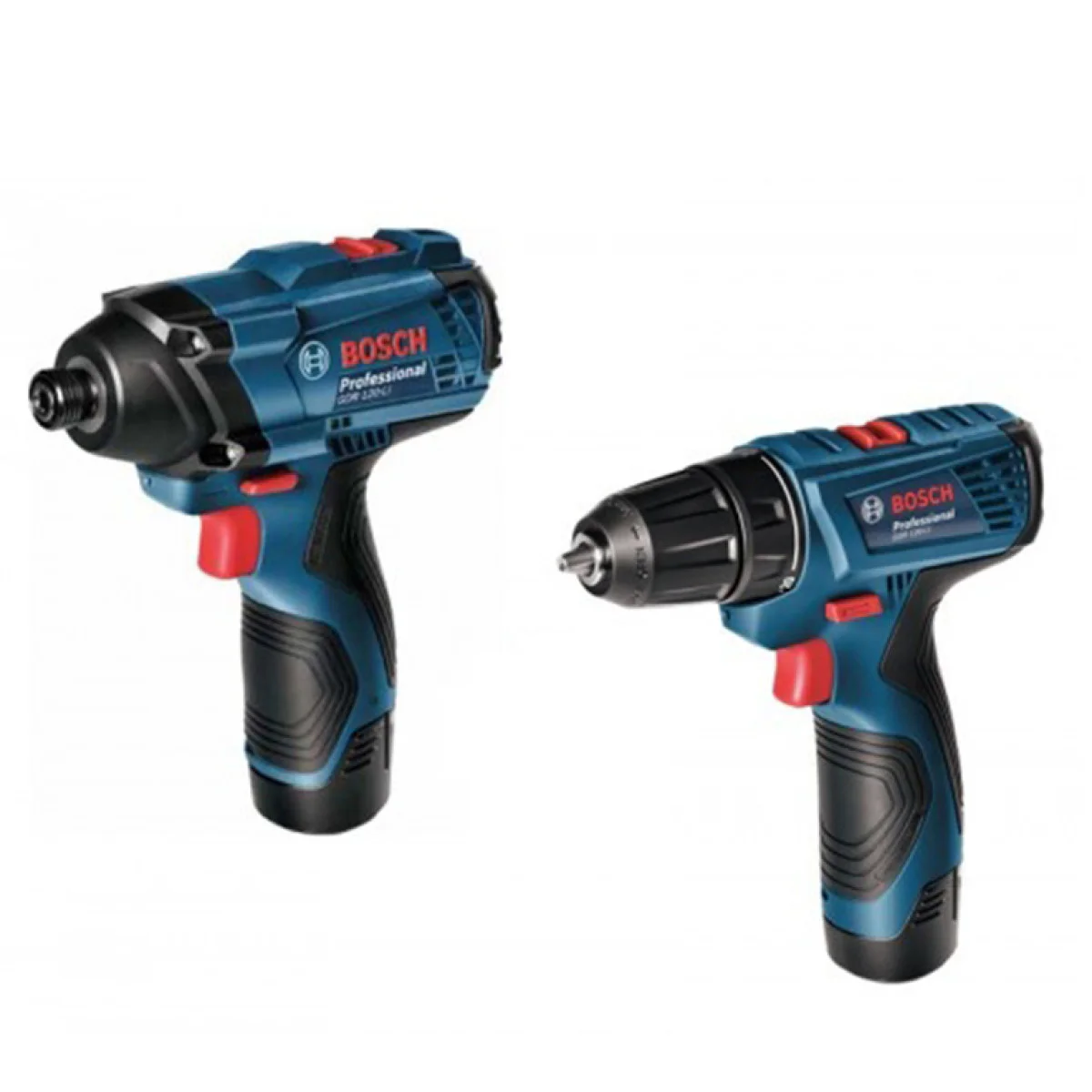 Акумулаторен комплект Bosch GDR 120-LI + GSR 120 LI Куфар 06019G8023