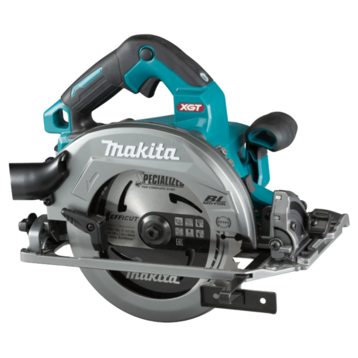 Акумулаторен ръчен циркуляр Makita HS004GM202, XGT, 190 мм, 40 V, 4 Ah, с 2 батерии и зарядно HS004GM202 Акумулаторен ръчен циркуляр Makita HS004GM202, XGT, 190 мм, 40 V, 4 Ah, с 2 батерии и зарядно HS004GM202