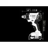 Акумулаторен ударен гайковерт Bosch GDX 180-LI 06019G5223