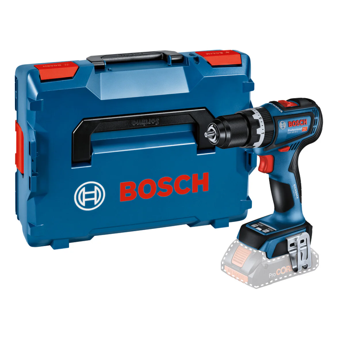 Акумулаторен ударен винтоверт Bosch GSB 18V-90 C 2 x акумулаторна батерия ProCORE18V 4.0Ah в L-BOXX 136 06019K6104 Акумулаторен ударен винтоверт Bosch GSB 18V-90 C 2 x акумулаторна батерия ProCORE18V 4.0Ah в L-BOXX 136 06019K6104