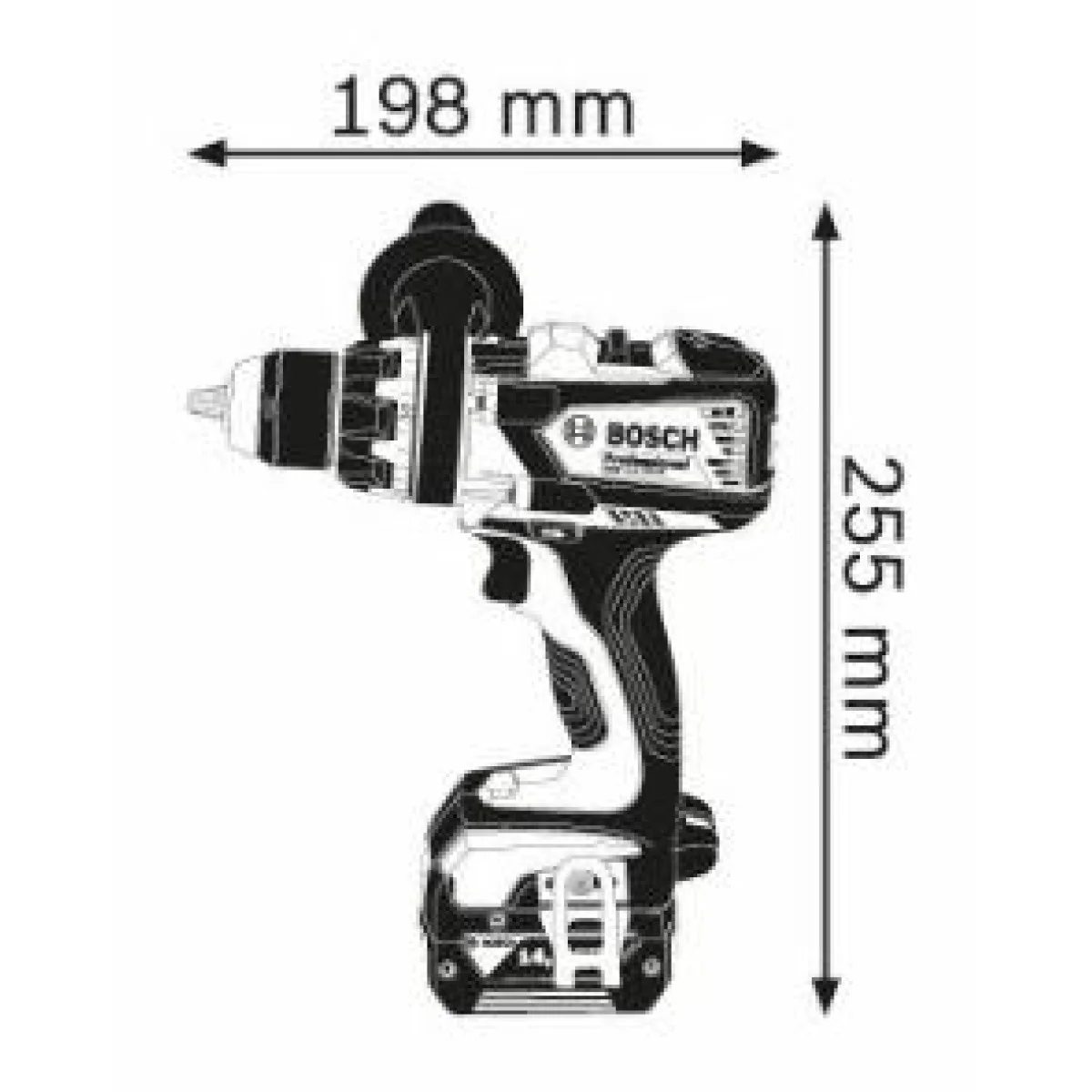 Акумулаторен винтоверт Bosch GSR 14,4 VE-EC 06019F1001