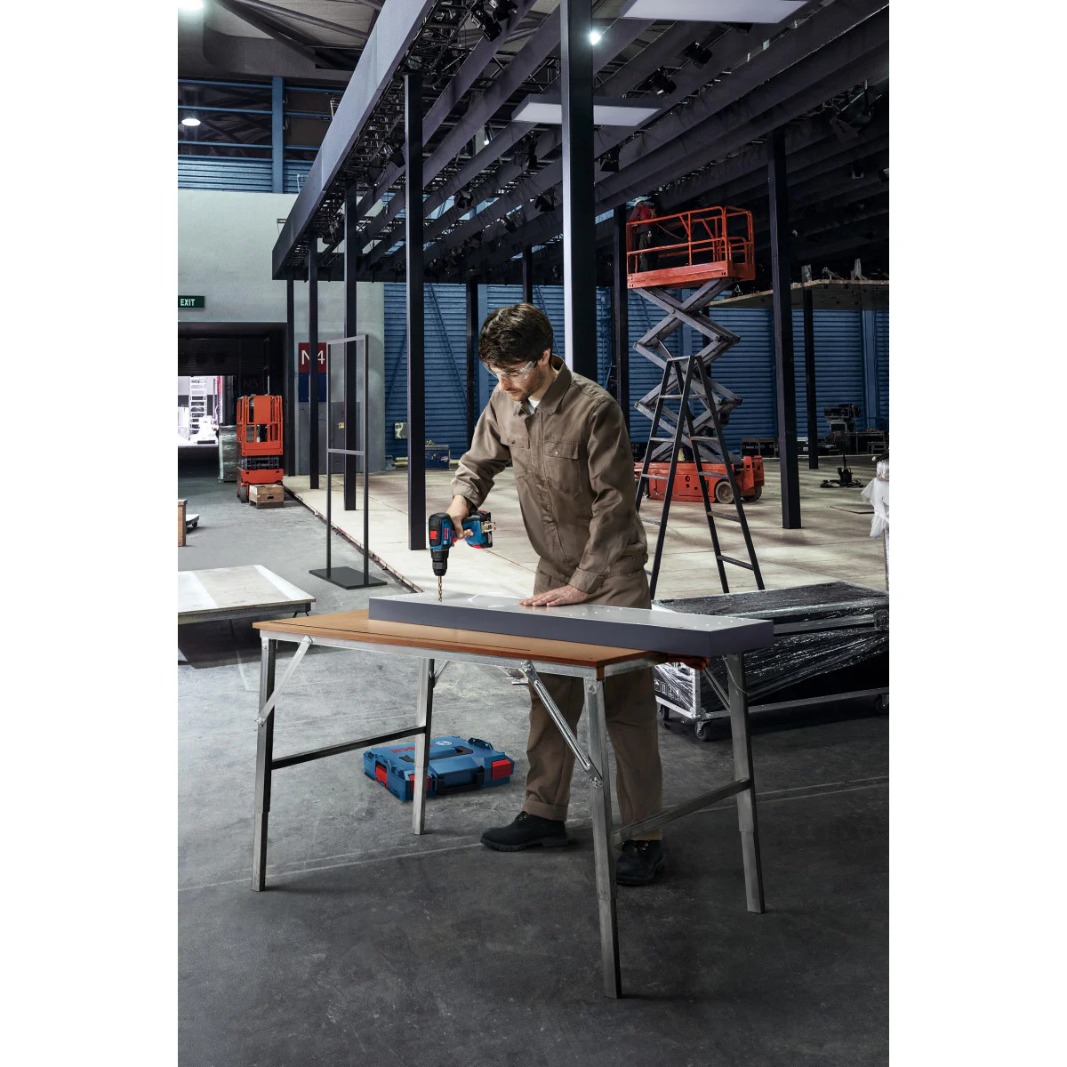 Акумулаторен винтоверт Bosch GSR 18V-50  2 бр x 2,0 Ah 18V 06019H5000