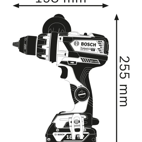 Акумулаторен винтоверт GSR 18V-110 C,   Bosch