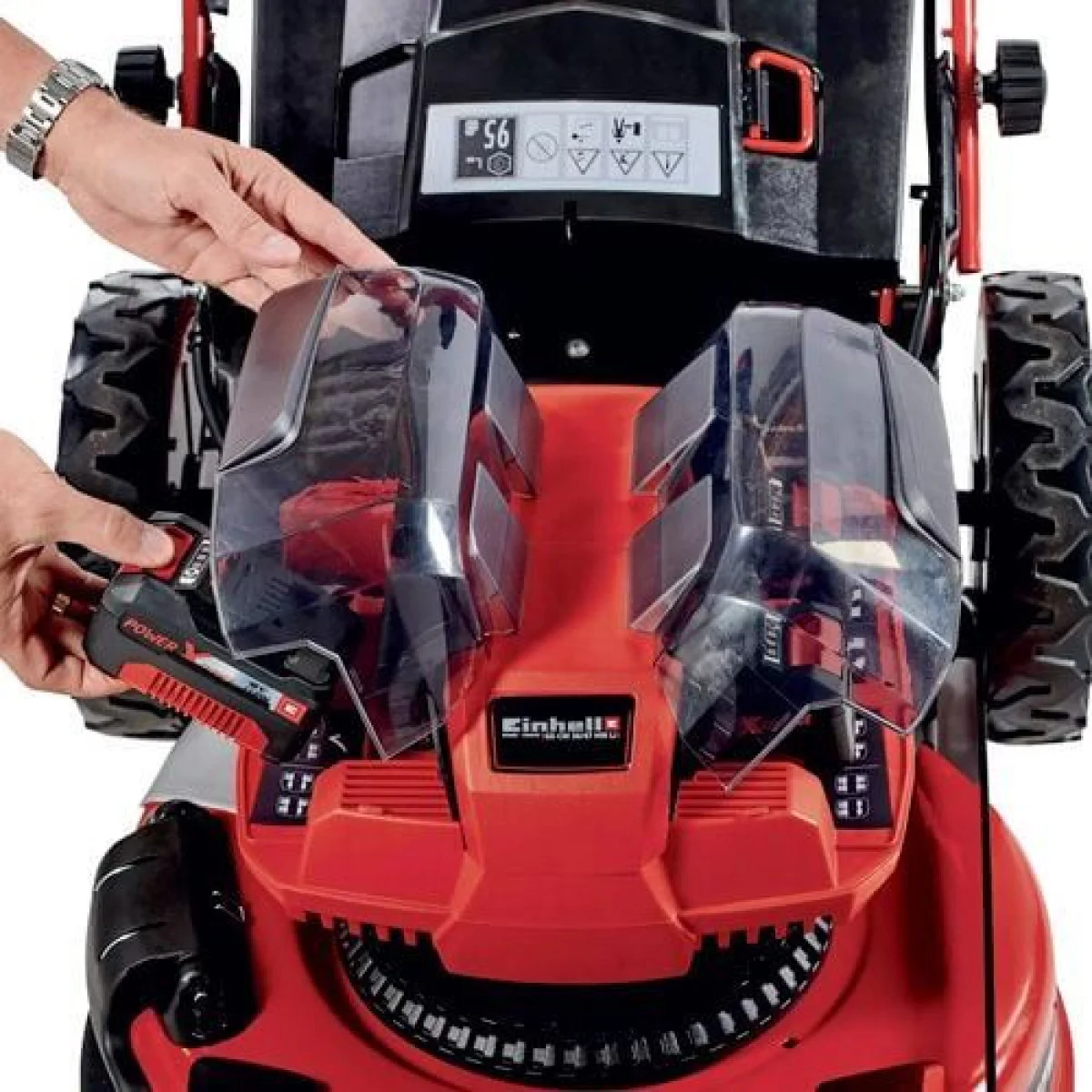 Акумулаторна безчеткова косачка Einhell GP-CM 36/47 S HW Li - 4бат 3413200