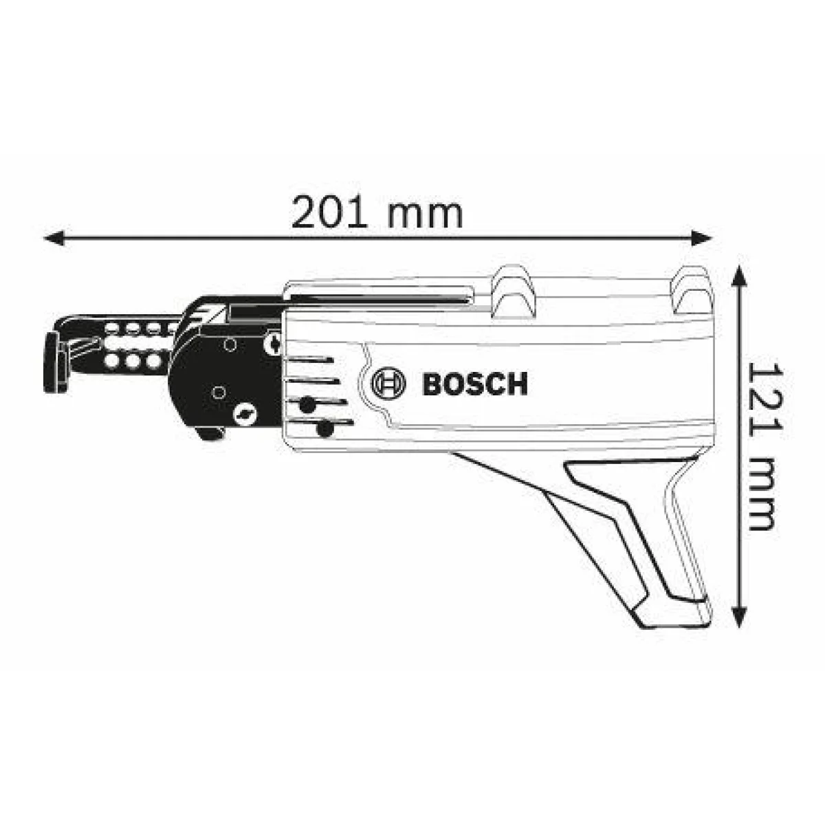 Акумулаторна бормашина-винтоверт Bosch GSR 18 V-EC TE + MA 55 06019C8006