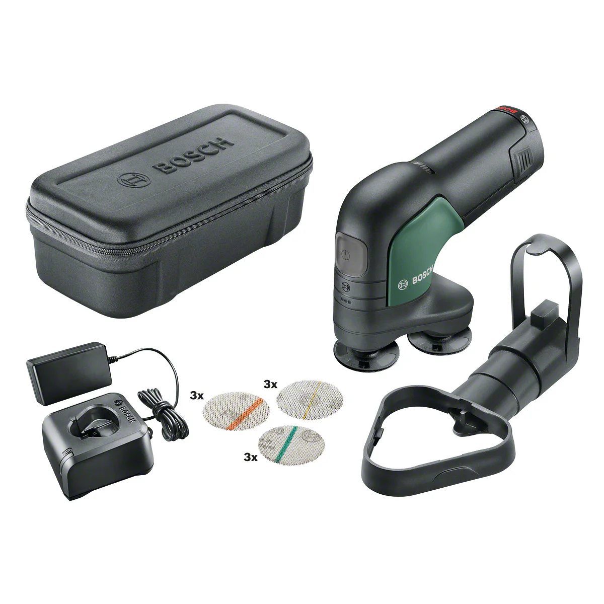 Акумулаторна дискова машина за шлайфане и полиране Bosch EasyCurvSander 12 06039C9000