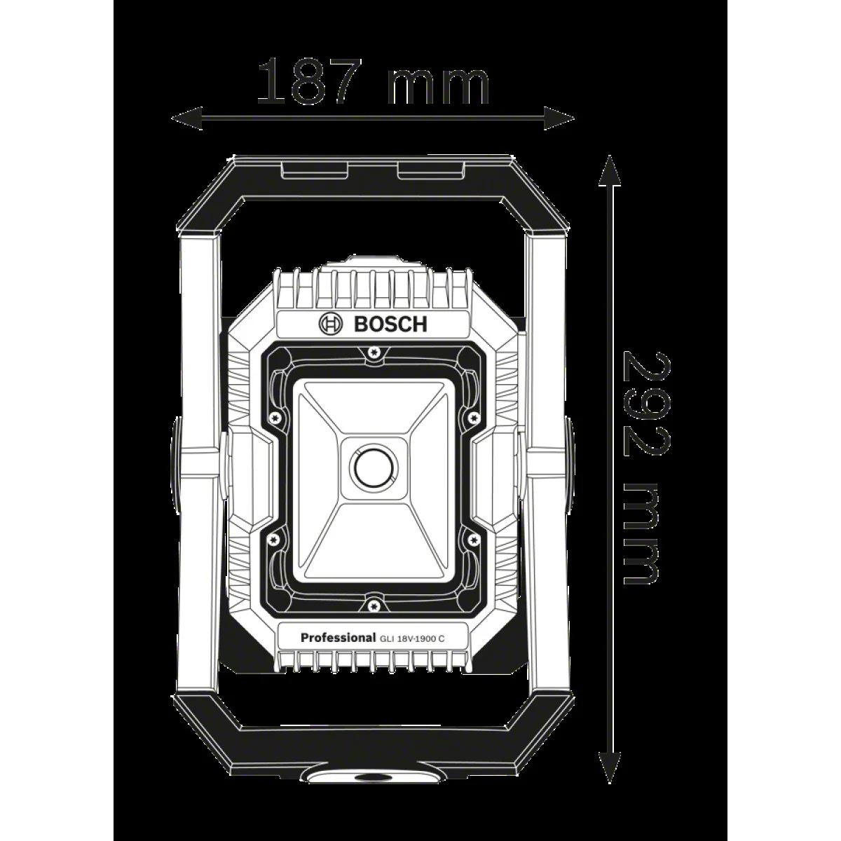 Акумулаторна лампа GLI 18V-2200 C 0601446501 Акумулаторна лампа GLI 18V-2200 C 0601446501