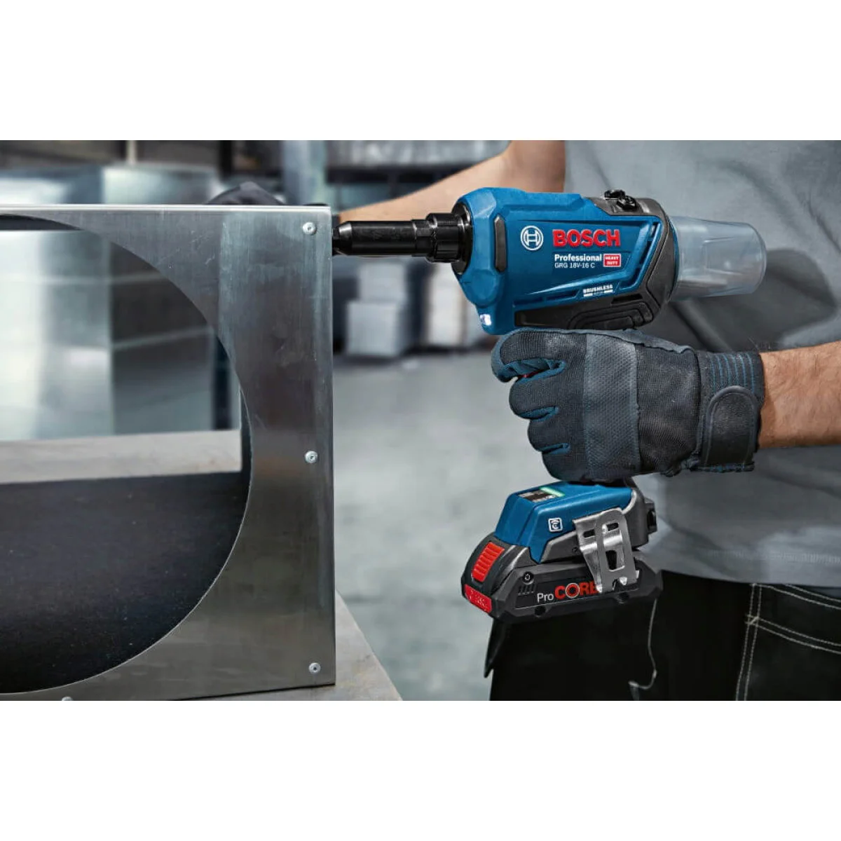 Акумулаторна нитачка Bosch GRG 18V-16 C - 2 х 4,0Ah ProCORE в L-Boxx 06019K5001 Акумулаторна нитачка Bosch GRG 18V-16 C - 2 х 4,0Ah ProCORE в L-Boxx 06019K5001