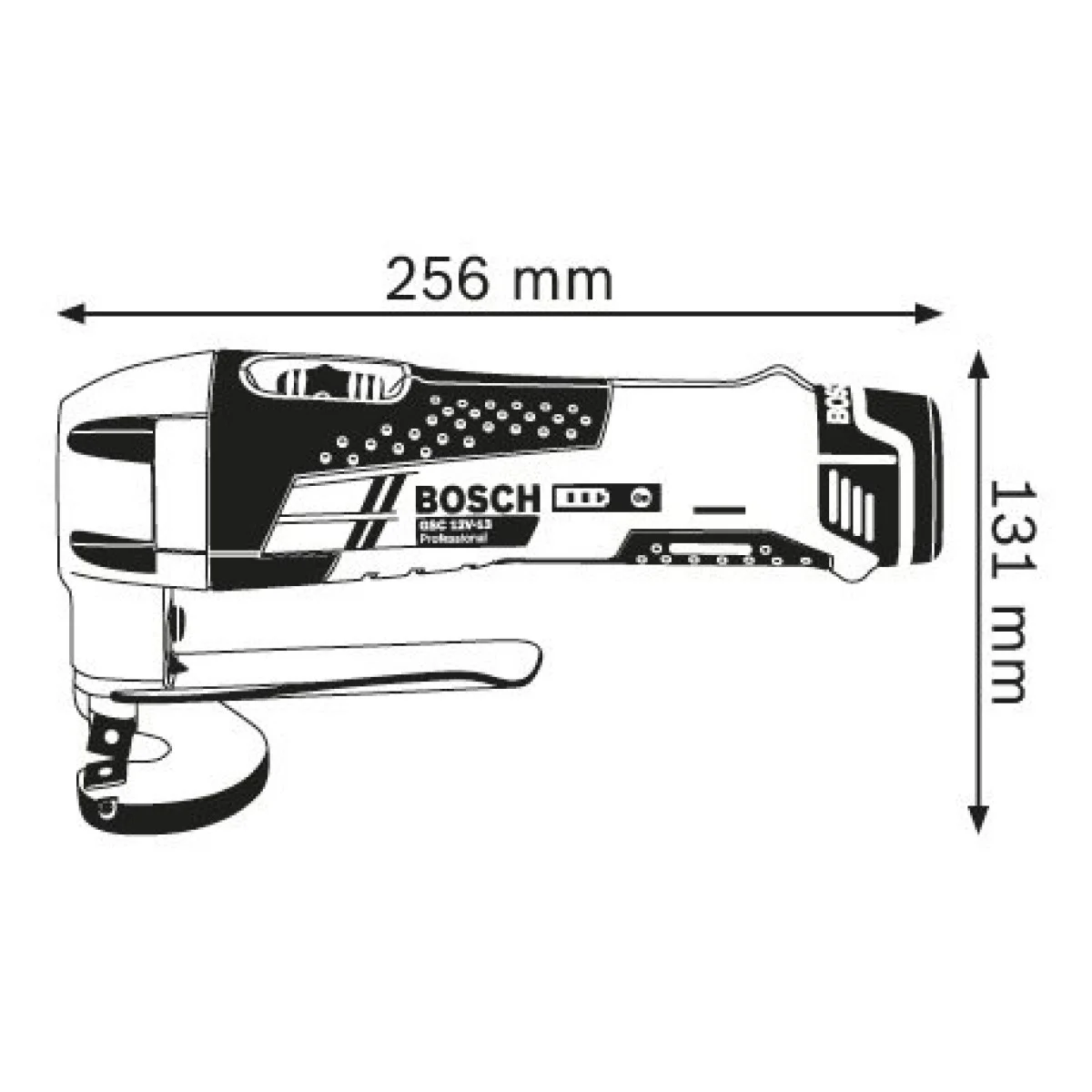 Акумулаторна ножица за ламарина Bosch GSC 12V-13 0601926108 Акумулаторна ножица за ламарина Bosch GSC 12V-13 0601926108