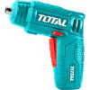 Акумулаторна отвертка TOTAL + аксесоари, 1/4 TSDLI0402