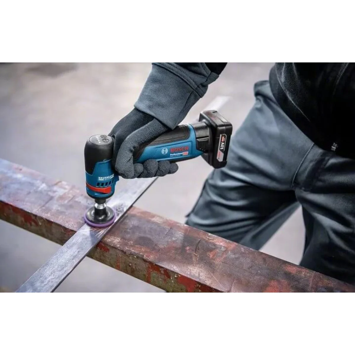 Акумулаторна полирмашина BOSCH GWG 12V-50 S, 50 мм, без батерии 06013A7000 Акумулаторна полирмашина BOSCH GWG 12V-50 S, 50 мм, без батерии 06013A7000