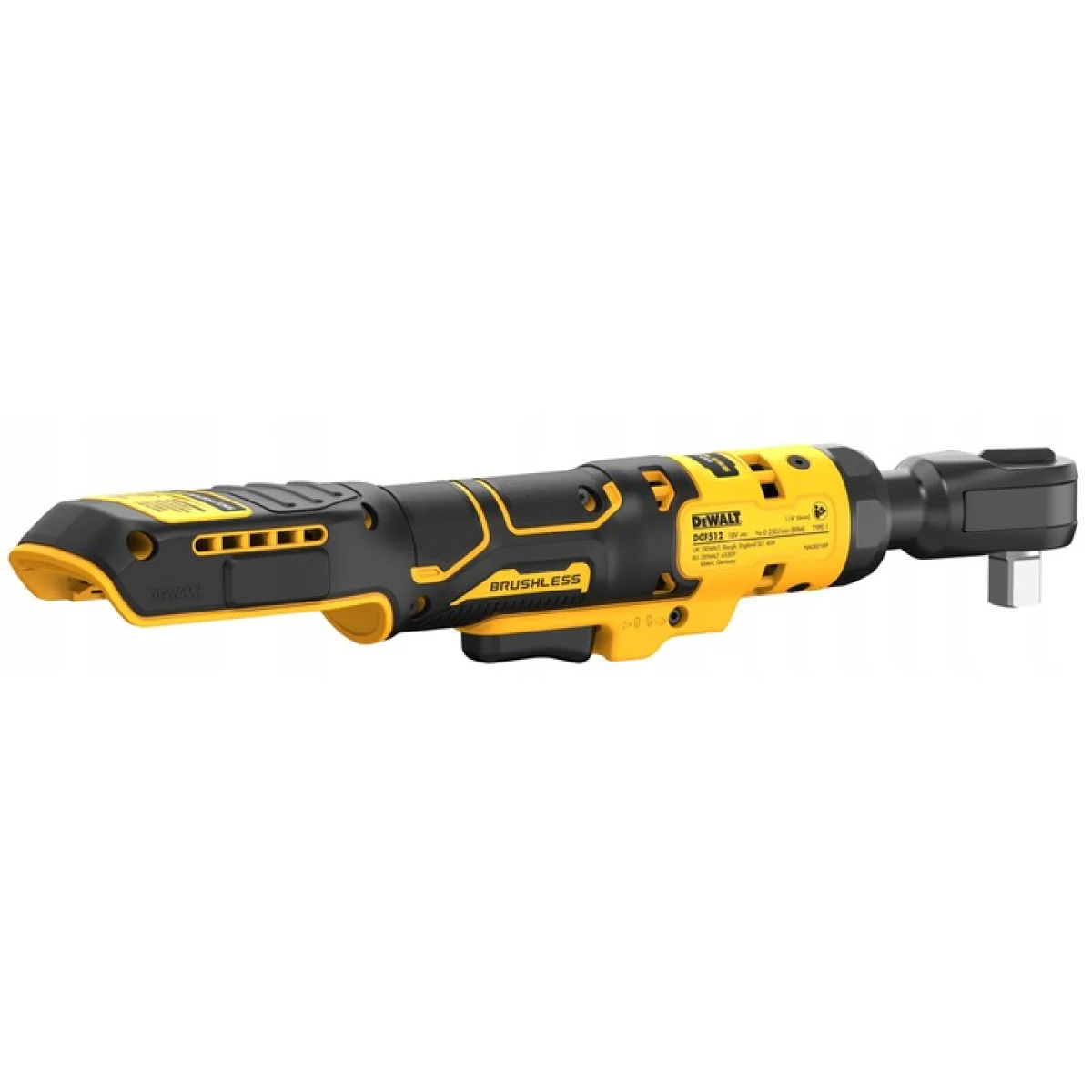 Акумулаторна тресчотка DeWALT DCF512N 18 V, 95 Nm, квадрат, 1/2 DCF512N-XJ