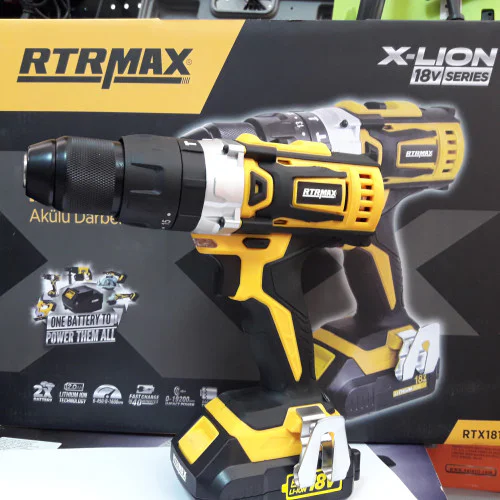 Акумулаторна ударна бормашина/винтоверт RTR Max 0503RTX1816A