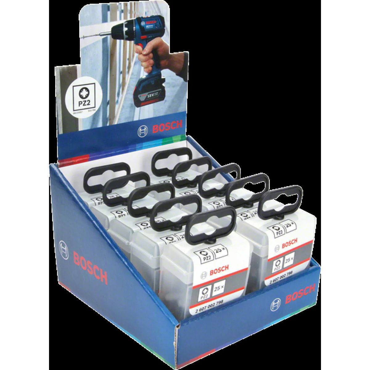 Битове Extra Hard Bosch PZ2 25mm 25бр 2607002798
