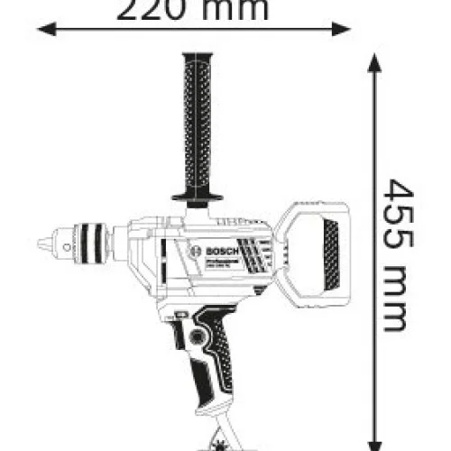 Бормашина Bosch GBM 1600 RE Бормашина Bosch GBM 1600 RE