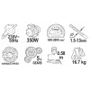 Бормашина настолна 350W 13mm H=0.58m Райдер RDP-BD04 011104 Бормашина настолна 350W 13mm H=0.58m Райдер RDP-BD04 011104