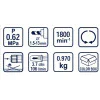 Бормашина пневм. реверс 13mm 1/4 сам. патр. RD-AD02 080103