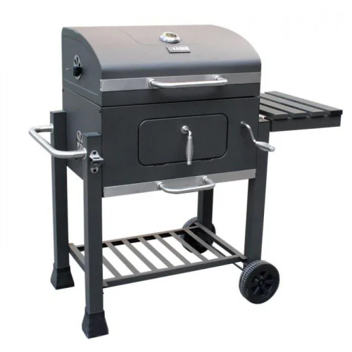 Скара на дървени въглища с капак Inova Deluxe BBQ KAISER