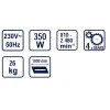 Струг за дърво 1000mm 350W RD-WL03 059905 Струг за дърво 1000mm 350W RD-WL03 059905