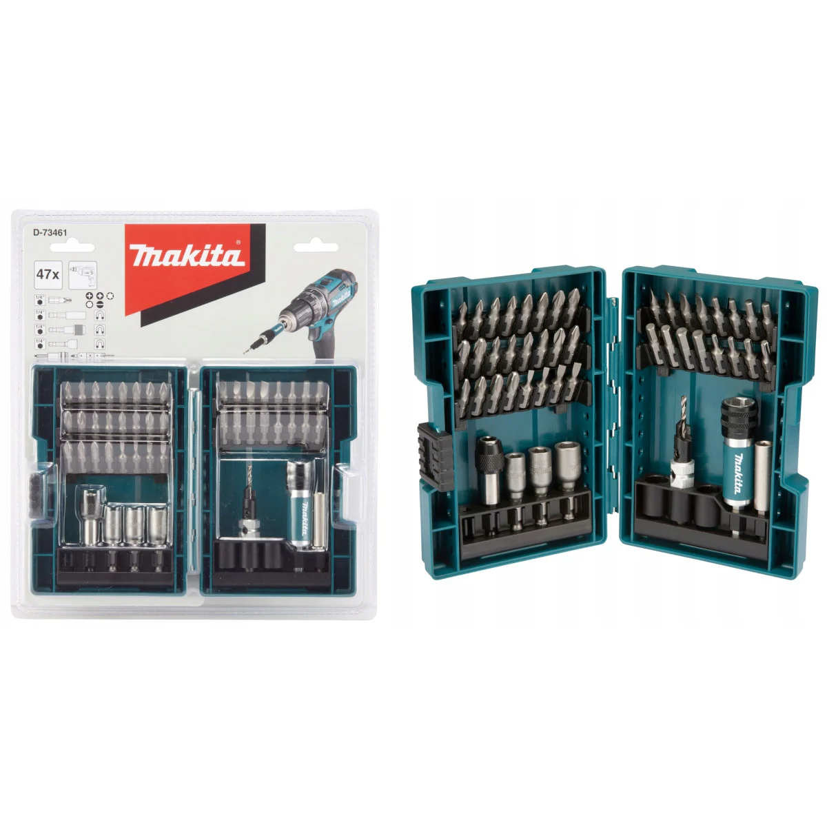 Комплект накрайници Makita D-73461 47 бр. D-73461