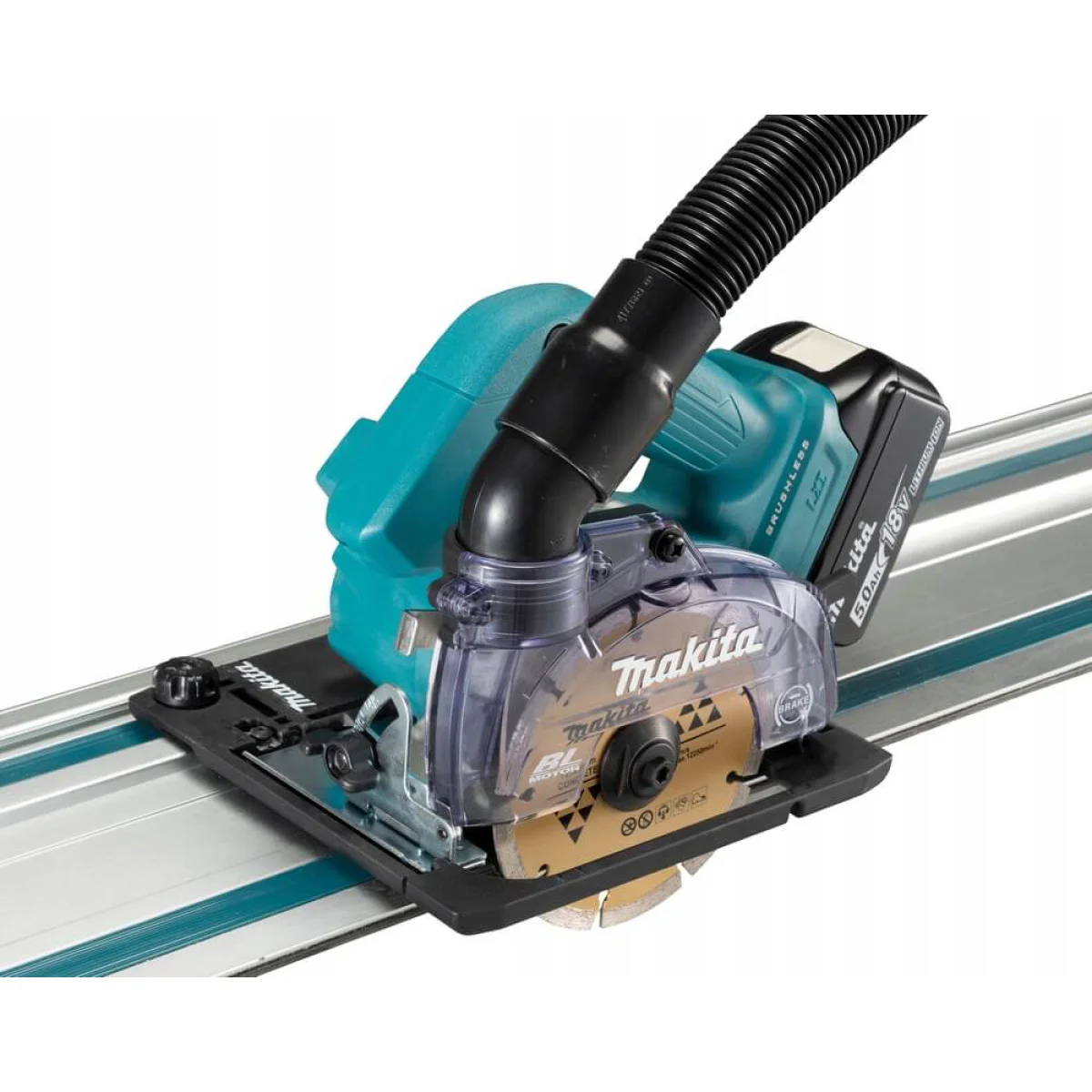 Акумулаторен ръчен циркуляр Makita DCC500Z, 125 мм, 18 V LXT, без батерия и зарядно DCC500Z Акумулаторен ръчен циркуляр Makita DCC500Z, 125 мм, 18 V LXT, без батерия и зарядно DCC500Z