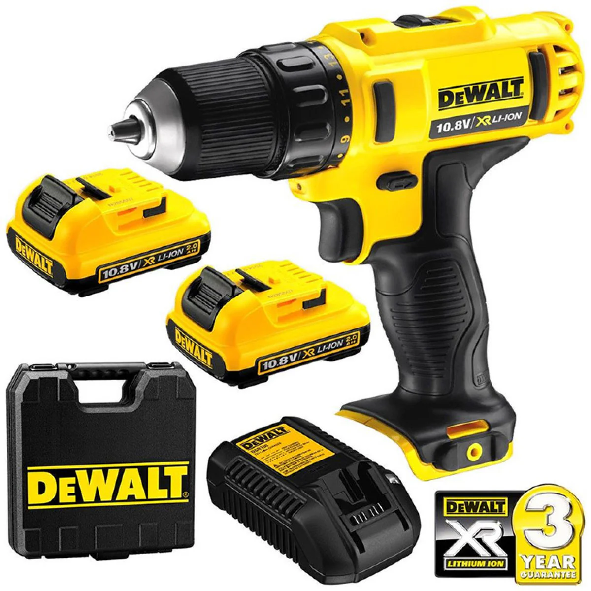 Акумулаторна бормашина винтоверт Dewalt DCD710D2, 2 батерии 12V 2Ah DCD710D2 Акумулаторна бормашина винтоверт Dewalt DCD710D2, 2 батерии 12V 2Ah DCD710D2