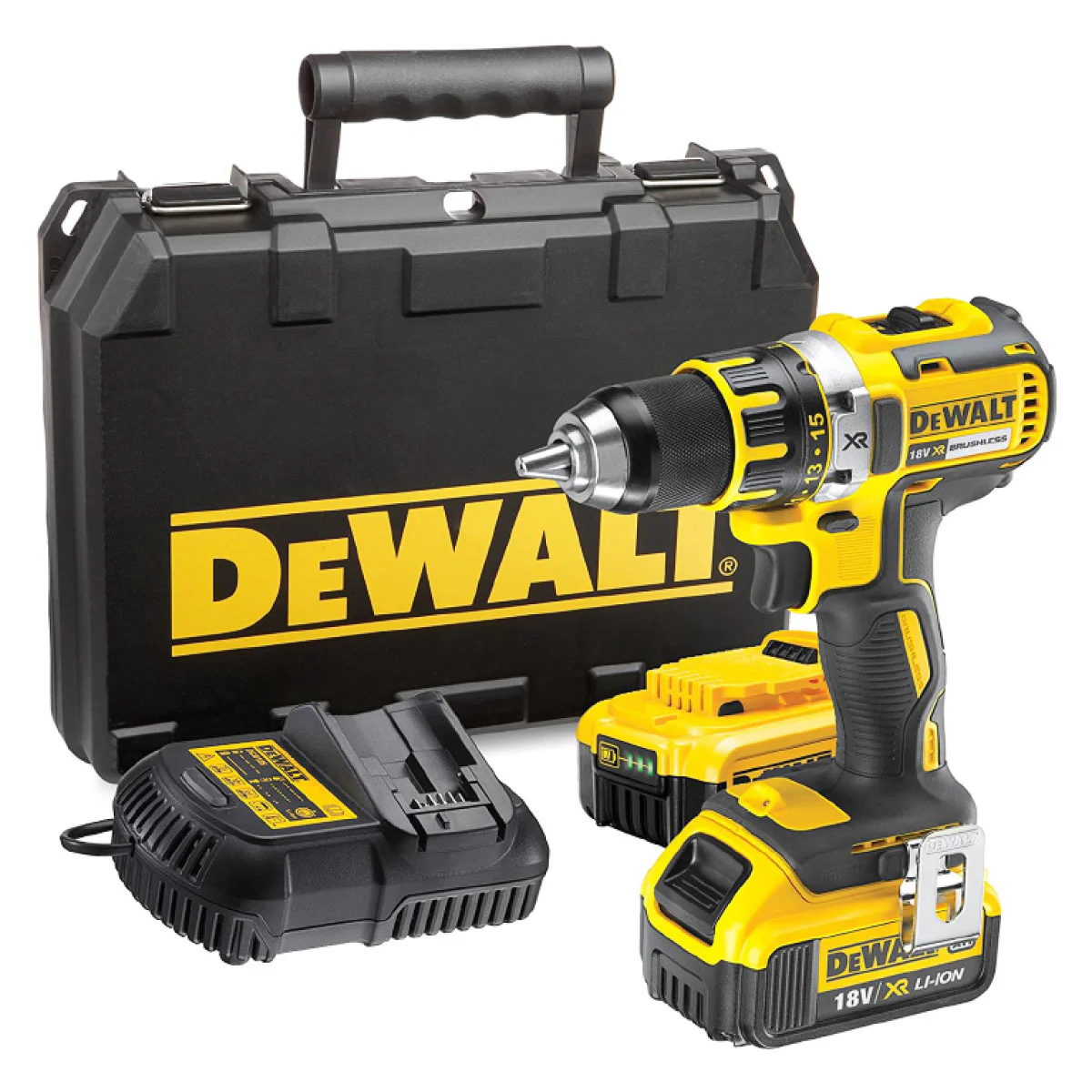 Акумулаторен винтоверт DCD790M2 Dewalt  4.0 Ah, 18.0 V, 60Nm DCD790M2