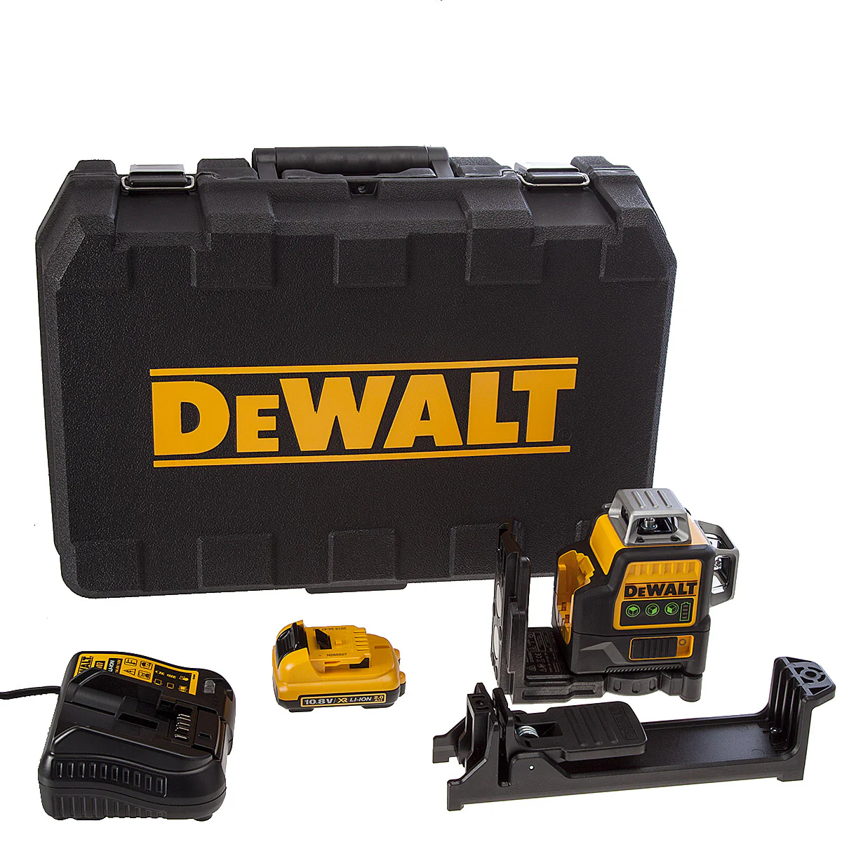 Акумулаторен лазерен линеен нивелир Dewalt DCE089D1G, 30м, 0.3мм/ 1м, DCE089D1G-QW DCE089D1G Акумулаторен лазерен линеен нивелир Dewalt DCE089D1G, 30м, 0.3мм/ 1м, DCE089D1G-QW DCE089D1G