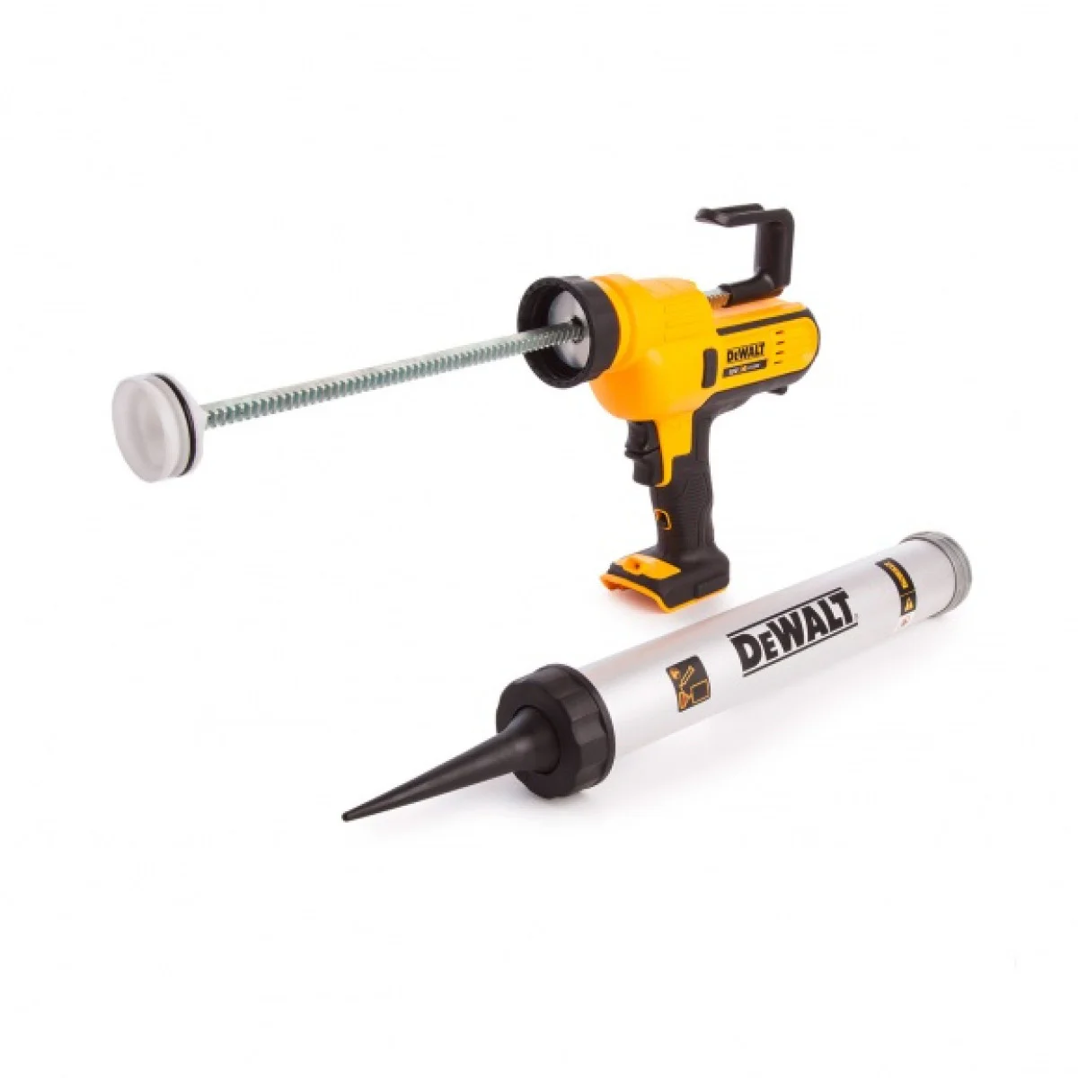 Акумулаторен пистолет за полагане на уплътнители и лепила DeWALT DCE580N без батерия DCE580N Акумулаторен пистолет за полагане на уплътнители и лепила DeWALT DCE580N без батерия DCE580N
