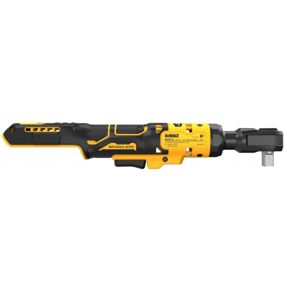 Акумулаторна тресчотка DeWALT DCF512N 18 V, 95 Nm, квадрат, 1/2 DCF512N-XJ
