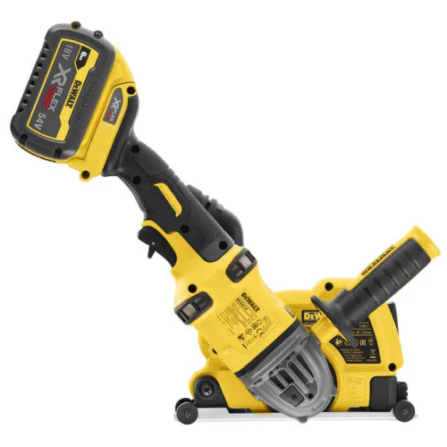Фреза за канали акумулаторна 54 V, 2 Ah, 9000 об./мин, 125 мм, DeWALT DCG4610T2