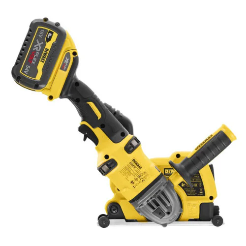 Фреза за канали акумулаторна 54 V, 2 Ah, 9000 об./мин, 125 мм, DeWALT DCG4610T2