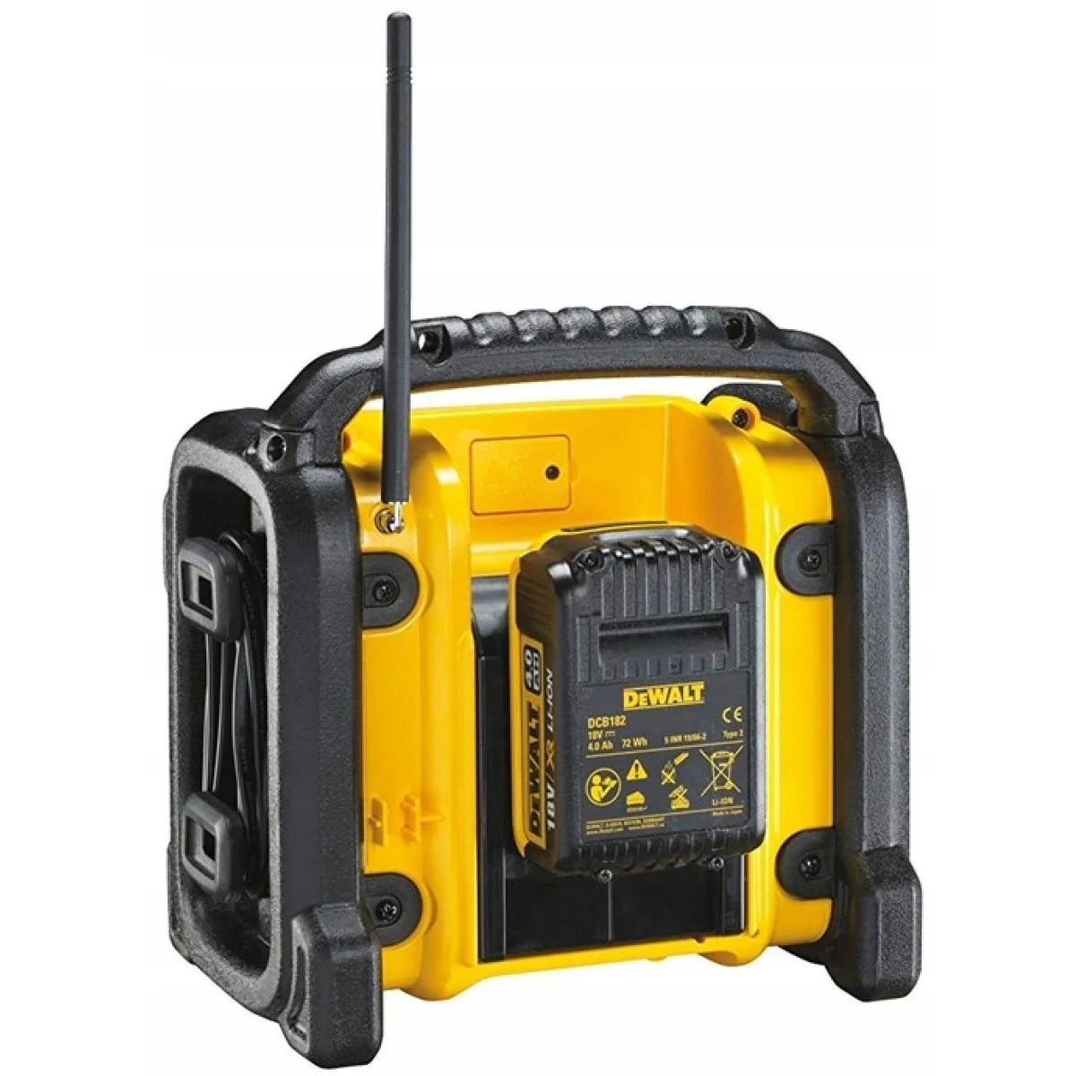Радио за строителна площадка Dewalt DCR020 DAB + FM AUX XR Li-Ion DCR020