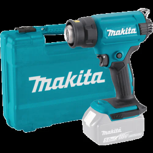 Акумулаторен пистолет за горещ въздух Makita DHG180ZK, 18 V LXT, без батерия и зарядно Акумулаторен пистолет за горещ въздух Makita DHG180ZK, 18 V LXT, без батерия и зарядно