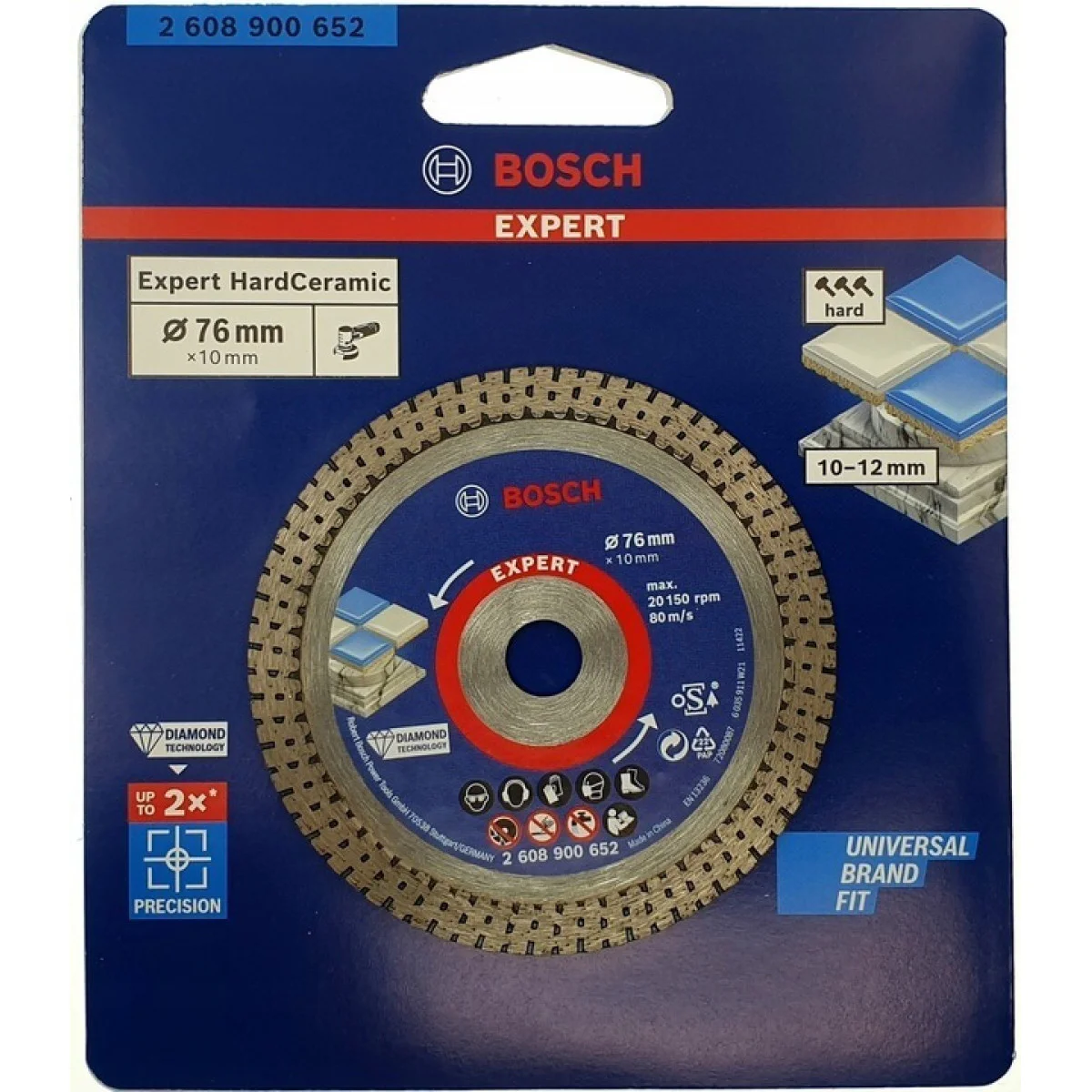 Диамантен диск ф76 Best for Ceramic 2608900652