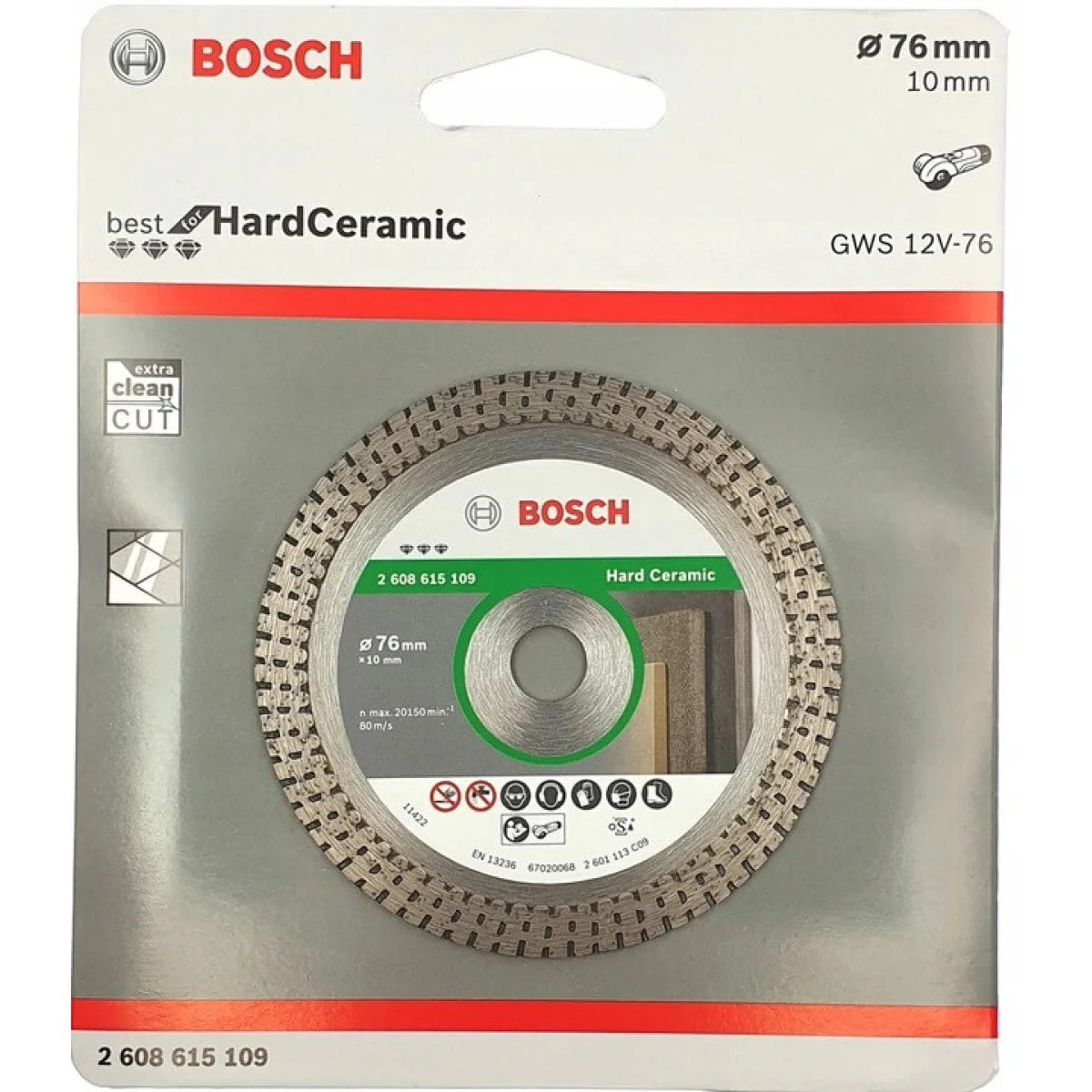 Диамантен диск ф76 Best for Ceramic 2608900652