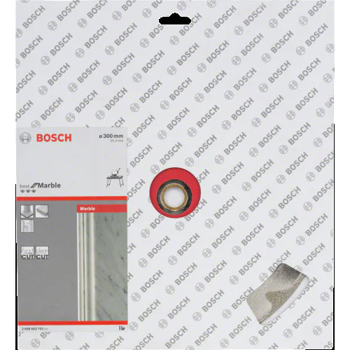 Диск диамантен за сухо рязане  ф 300 x 25,40 x 2,6 x 5 мм , Bosch  Best for Marble