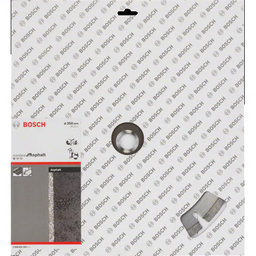 Диск диамантен за сухо рязане  ф 350 x 25,40 x 3,2 x 10 мм , Bosch Standard for Asphalt