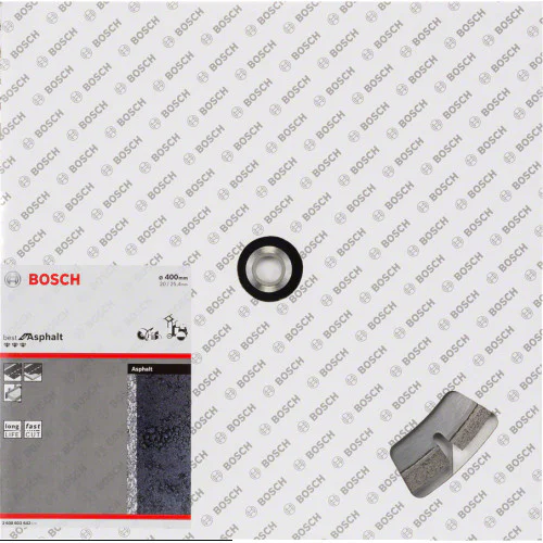 Диск диамантен за сухо рязане  ф 400 x 20/25,40 x 3,2 x 12 мм , Bosch Best  for Asphalt