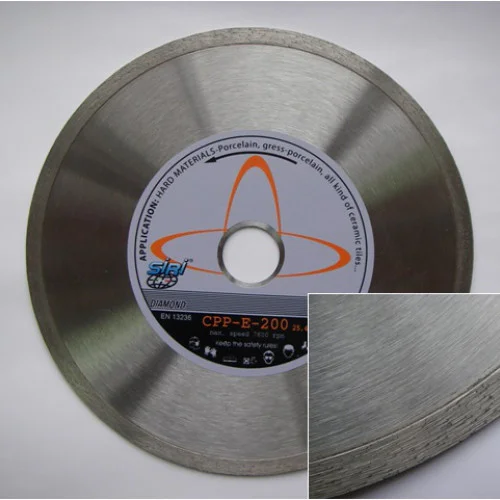Диск диамантен за мокро рязане на гранитогрес и порцелан ф 180x25.4 мм , SIRI CPP-E-180