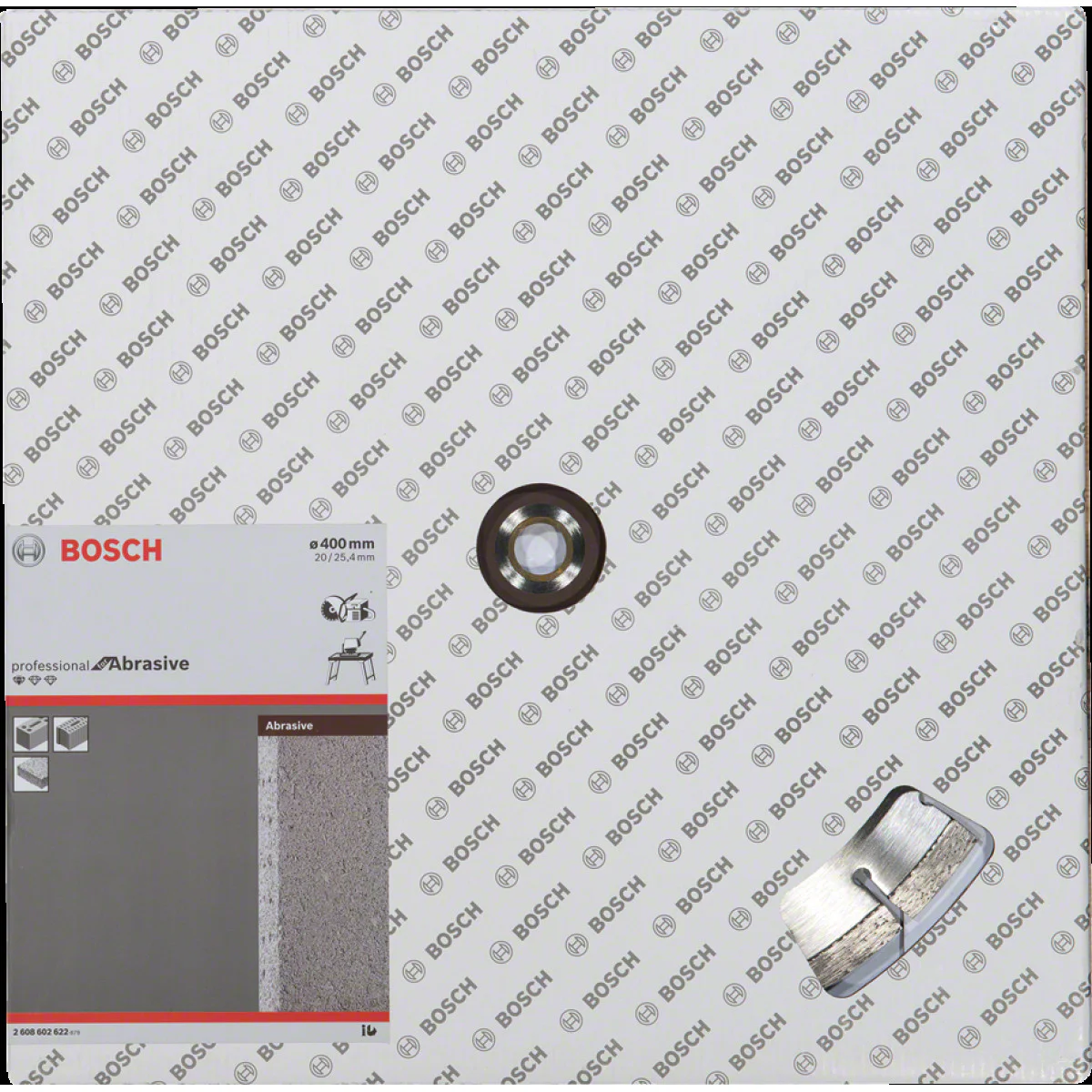 Диск диамантен за  рязане  ф 400 x 20/25,40 x 3,2 x 10 мм , Bosch Standard for Abrasive 2608602622