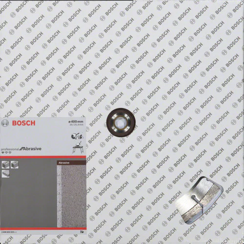 Диск диамантен за  рязане  ф 400 x 20/25,40 x 3,2 x 10 мм , Bosch Standard for Abrasive  Диск диамантен за  рязане  ф 400 x 20/25,40 x 3,2 x 10 мм , Bosch Standard for Abrasive