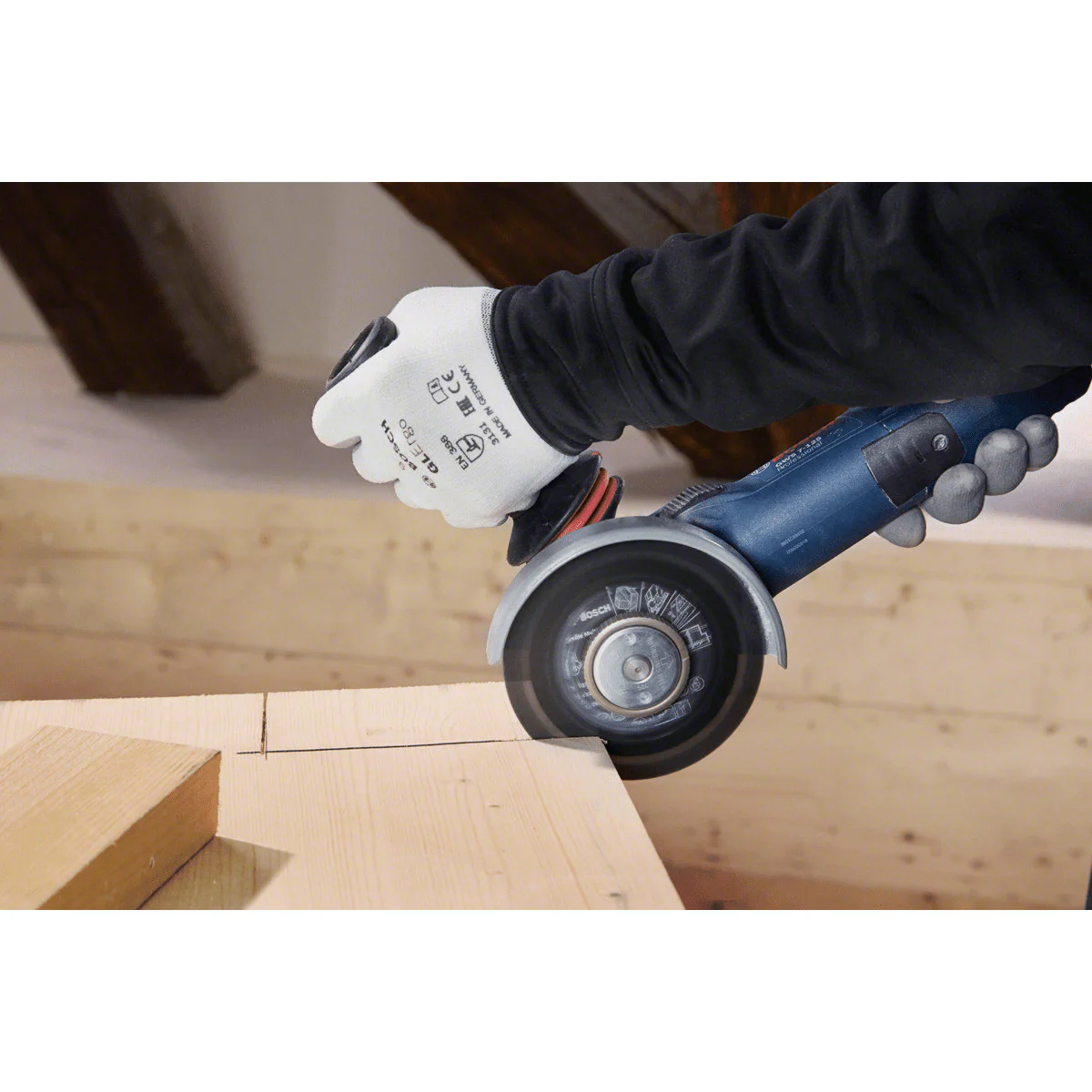 Диск за дърво за ъглошлайф и пластмаса Bosch Carbide Multi Wheel - 125мм 2608901189
