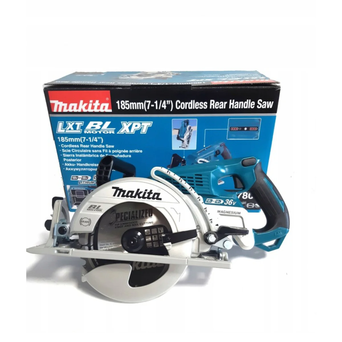 Циркуляр Makita DRS780Z 185mm 2x18V DRS780Z