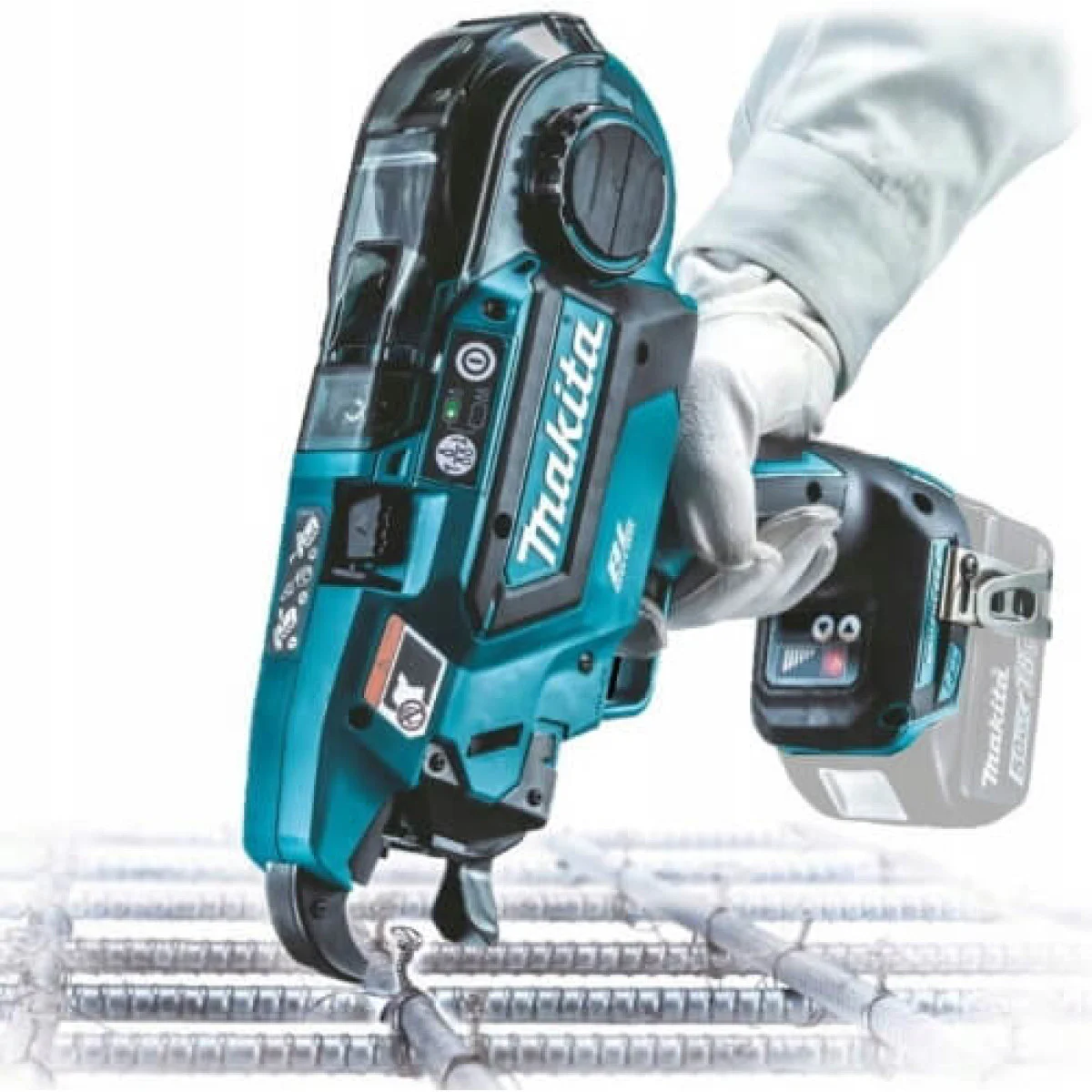 Акумулаторна машина за връзване на арматура Makita DTR180ZK, Соло +50бр тел DTR180ZK1