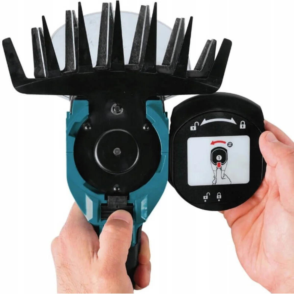 Акумулаторна ножица за трева Makita DUM604ZX без батерия и зарядно устройство DUM604ZX